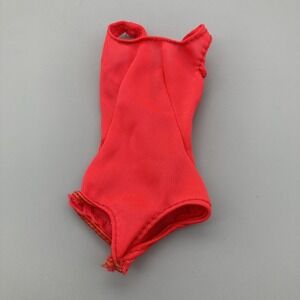 VTG 1975 Malibu Barbie #1067 Red One Piece Swimsuit